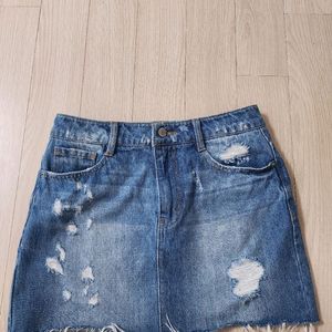 자라 데님스커트 S사이즈
