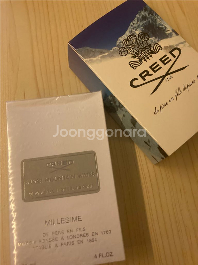 크리드 실버 마운틴 워터 100ml--0