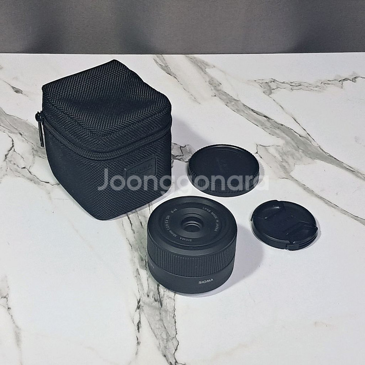 시그마 소니E 마운트 단렌즈 30mm f2.8 미러리스--0
