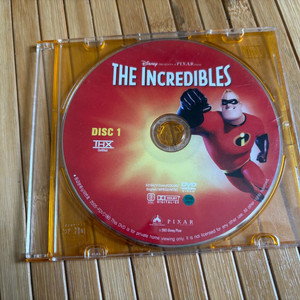 디즈니 인크레더블스 알 DVD