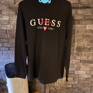 게스 남성 맨투맨 중고제품 싸게 판매(L)
