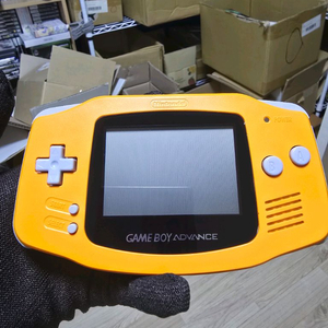 닌텐도 gba 게임보이어드밴스 엘로우