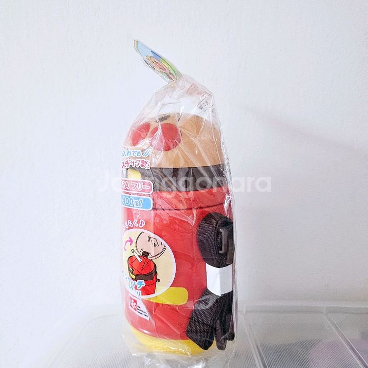 호빵맨 빨때 물통 400ml 일본구매--1