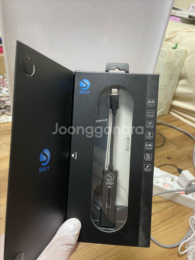 SHUY AA-3 Plus 미니 앰프 아이폰용 DAC--1
