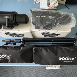 고독스 DP400III 스튜디오 조명 세트