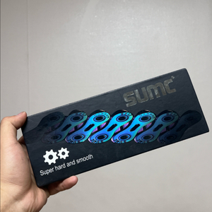 [미사용 신품] SUMC SX12L 레인보우 경량체인