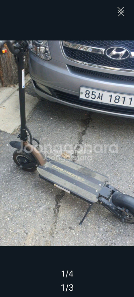 미니모터스듀얼트론 전동킥보드--1