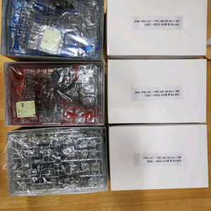 mg 자쿠f2 블루클리어+레드클리어+클리어 판매합니다