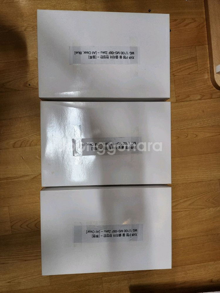 mg 자쿠f2 블루클리어+레드클리어+클리어 판매합니다--1