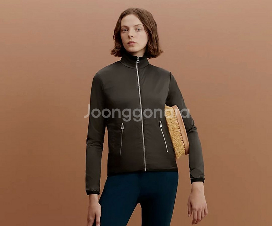 에르메스 플리스 웜업 여성 자켓m--0