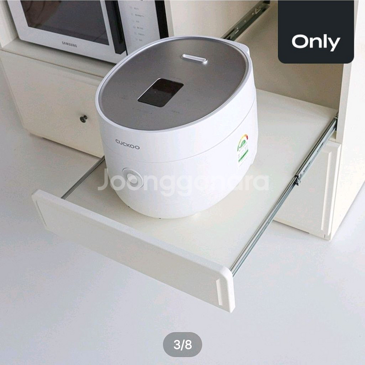 렌지대 겸 조리대 + 상부장세트--2