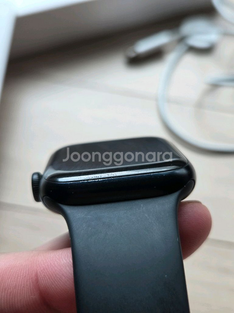 애플워치7 45mm 블랙--2