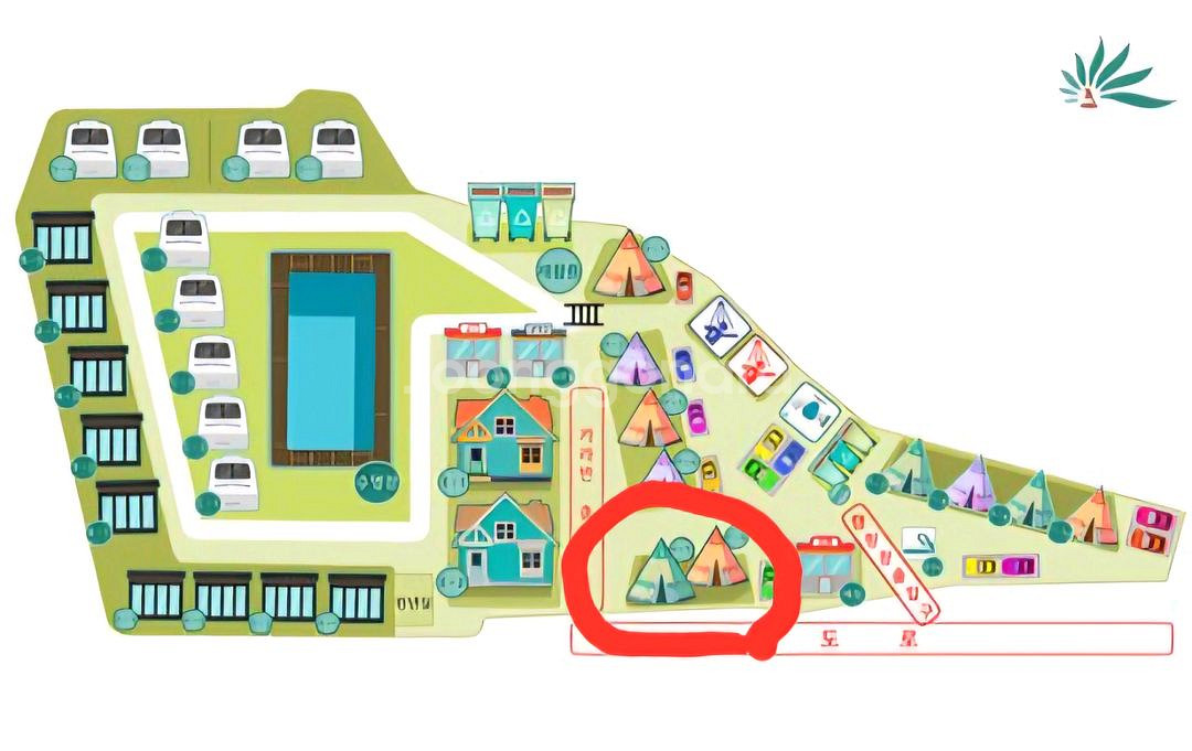 영흥도 포레스트카라반 캠핑장 두 가족 자리 양도--0