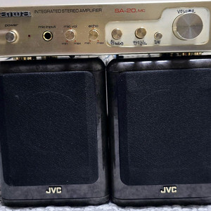 JVC 스피커 & AIWA 앰프 세트
