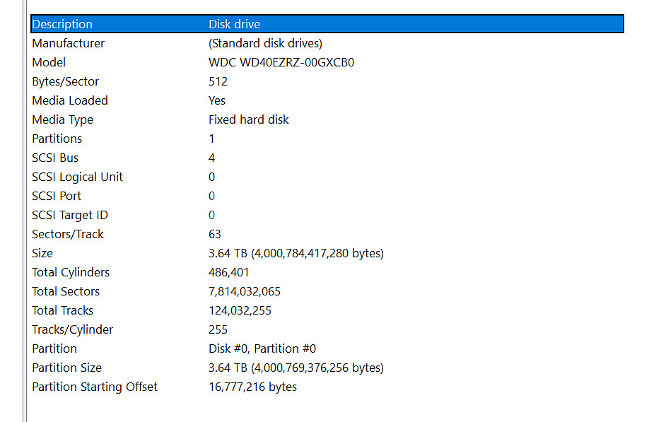 WD Blue 4TB HDD--3