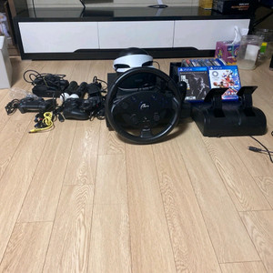 ps4 풀셋+ 타이틀 10~개+vr,운전대 풀셋 판매