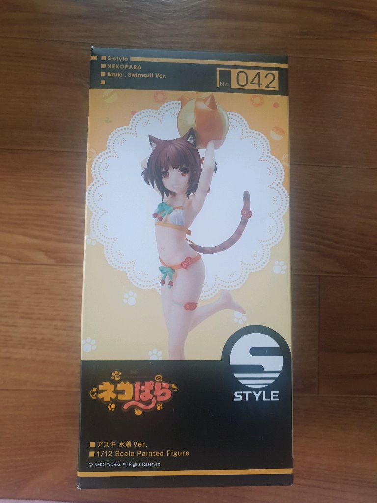 프링 네코파라 아즈키 피규어 판매합니다.
