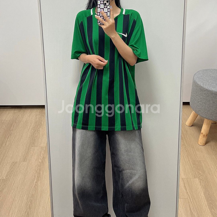 나이키 스트라이프 디비전 기능성 반팔 져지--0