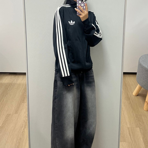 아디다스 구파이어버드 블랙 트랙탑 져지