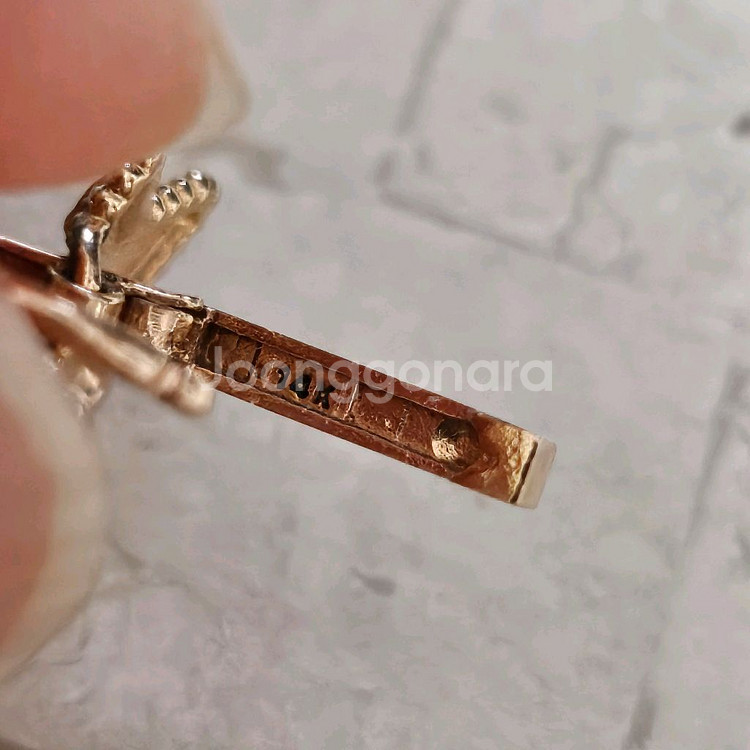 14k 귀걸이 한쪽--3