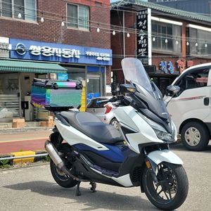 구변o 22년식 흰파 포르자350 판매합니다
