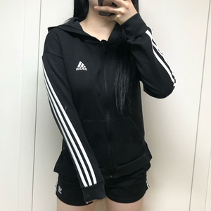 아디다스 트레이닝 후드집업 져지 xs