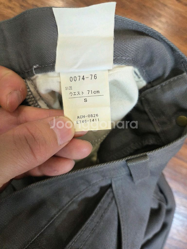 칼하트 일본판 코튼 팬츠 s--4
