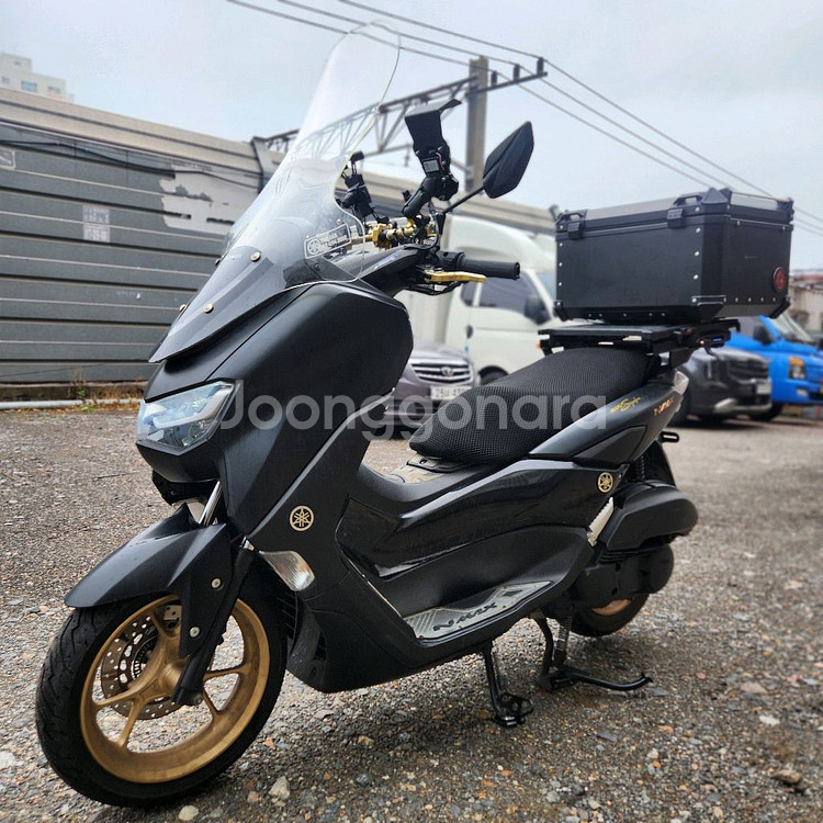 nmax125 22년형 3만키로 롱스크린,탑박스셋팅--6