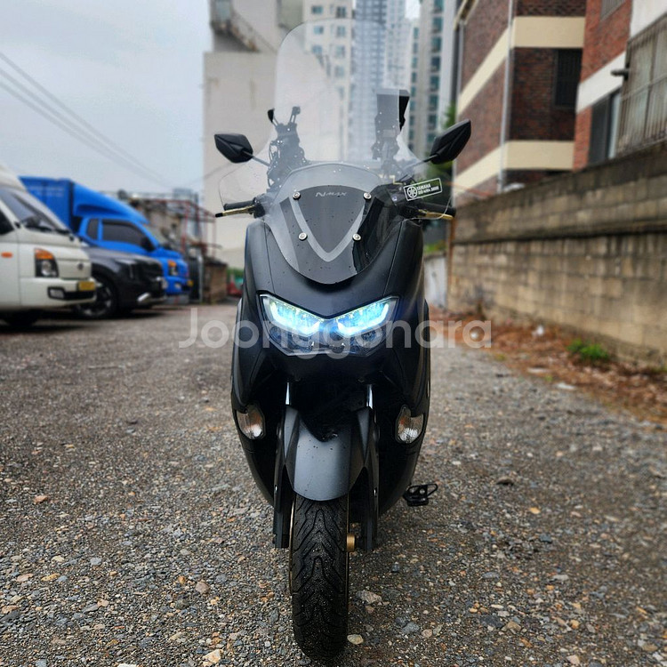 nmax125 22년형 3만키로 롱스크린,탑박스셋팅--7