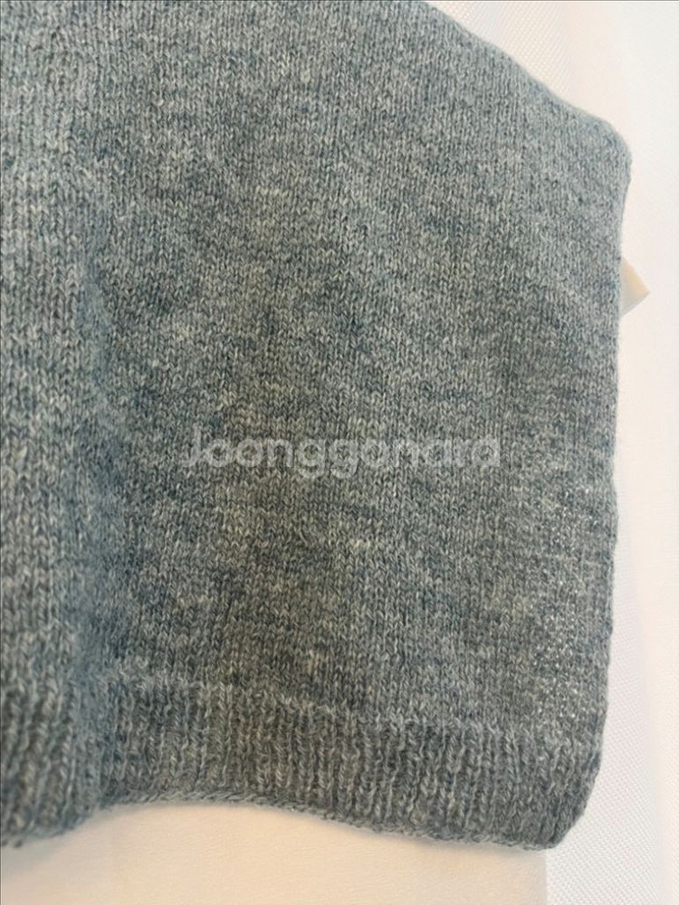 손뜨개 니트 어깨사각숄더(사계절용)--9