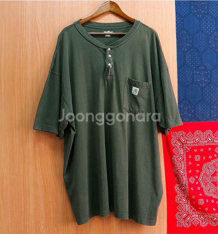 carhartt 칼하트 빈티지 분위기 반팔티 빅사이즈--0