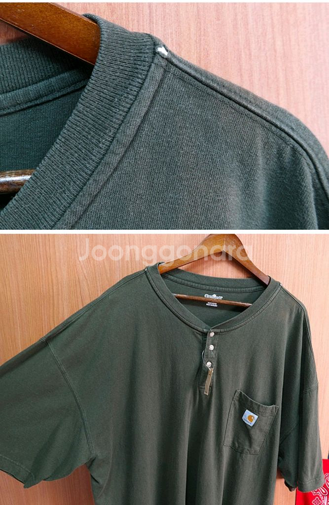 carhartt 칼하트 빈티지 분위기 반팔티 빅사이즈--2