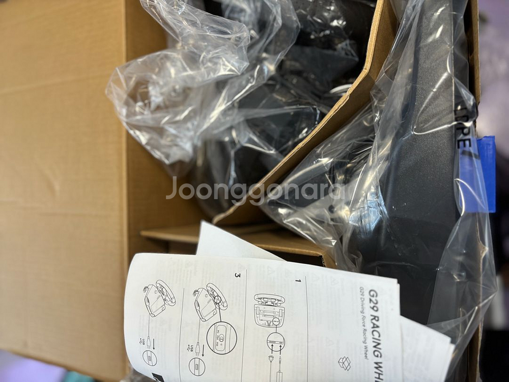 로지텍 G29 레이싱 휠--2
