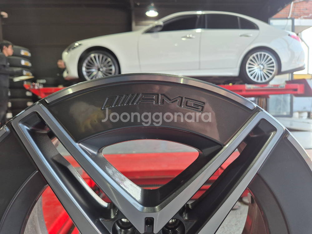 벤츠 C클래스 AMG 18인치별휠 임판휠 판매합니다S급--5