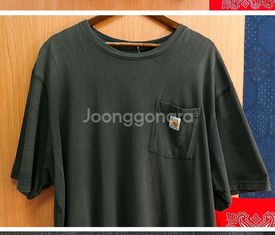 carhartt 칼하트빈티지 분위기 티셔츠--1