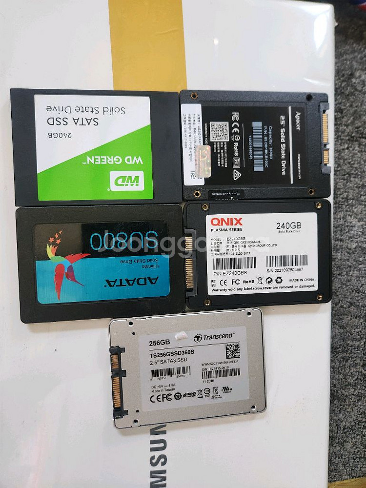 ssd<33>ssd240g-250g 5개묶음--0