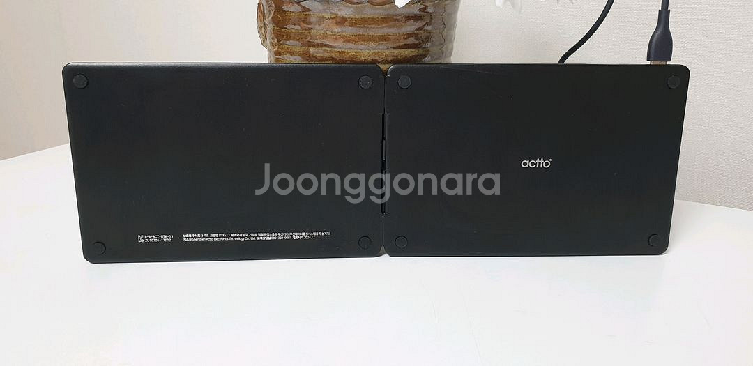 접이식 블루투스 무선 키보드--4