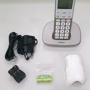 새상품 필립스 무선전화기 XL490
