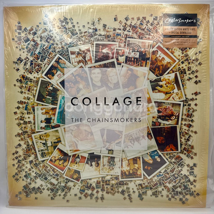 체인스모커스 Collage 화이트 컬러 LP--0