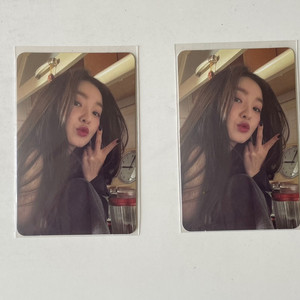 레드벨벳 버스데이 디지팩버전 아이린 포카