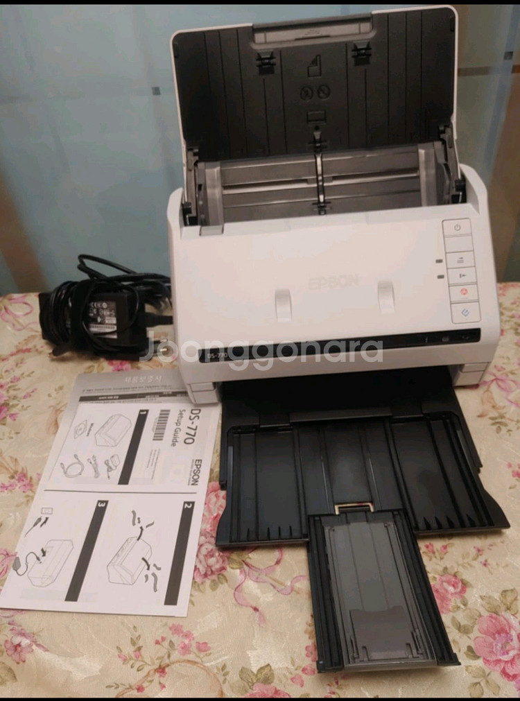 앱손 ds-770 북스캐너.신분증 스캔도 가능.a4,--0