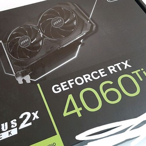 msi rtx 4060 ti 벤투스 2x 16gb