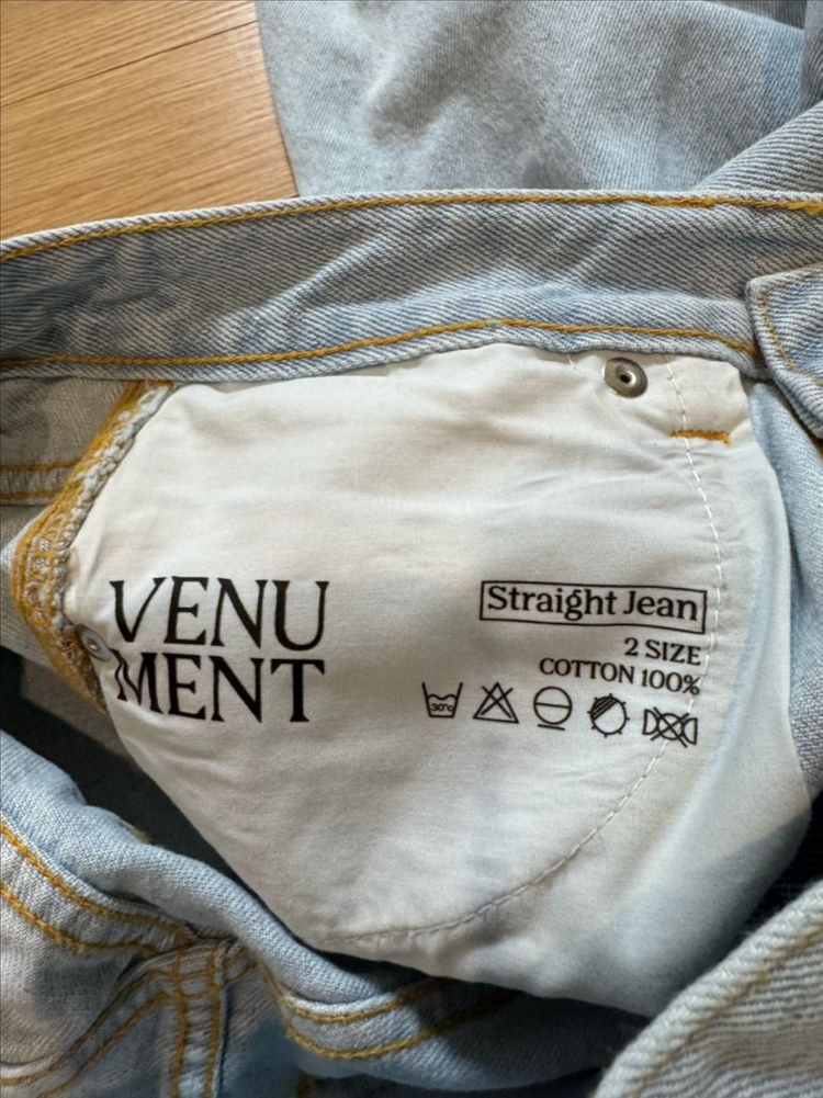 새상품 베뉴먼트 스트레이트 진 이미지