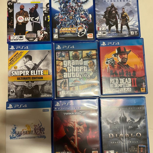 ps4 게임 판매합니다