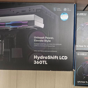 리안리 hydroshift LCD TL 360+TL팬