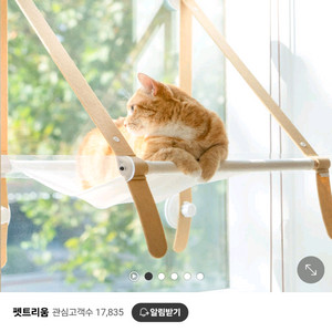 펫트리움 고양이 창문 해먹 침대 고양이해먹