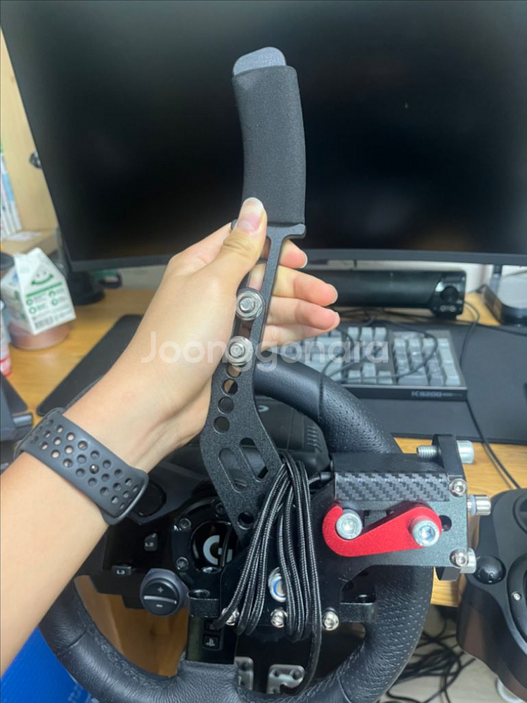 로지텍g923 쉬프터,핸드브레이크포함--3