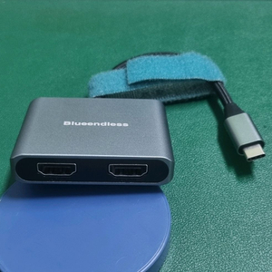 C타입 to 듀얼 HDMI 분배기 4K 60Hz 팝니다