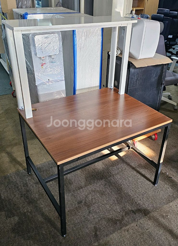 2단작업다이 포장다이 진열장 선반다이 중고--0