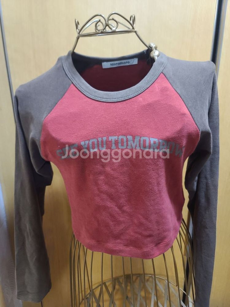 일본 모로모로 Moromoro 크롭티 1 size--1